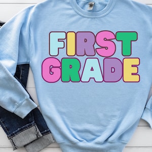 First Grade Teacher Sweatshirt | Special Education Teacher Shirts | 1st Grade Teacher Shirt | Gift for Teacher | Golden Teacher Shirt