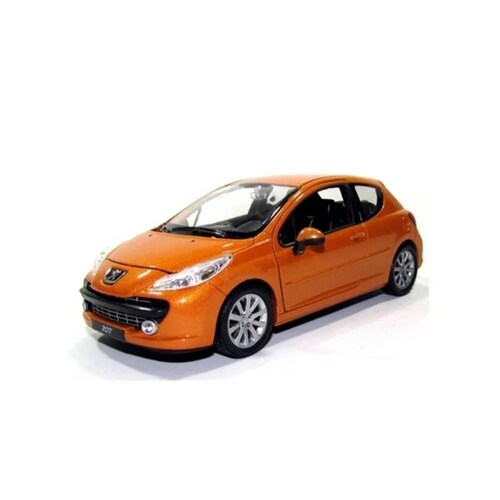 French Best Brand Design and Mechanic 2006 PEUGEOT 207 - L'Orange - Autoart Collectible Hobby Handpainted Metal Diecast shops Car Handcrafted