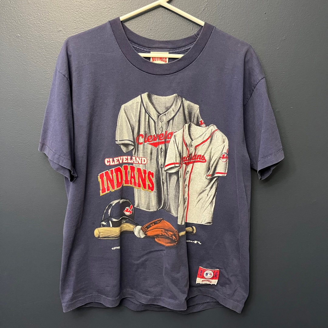 Vintage Cleveland Indians Nutmeg MLB Baseball Made in USA - Etsy