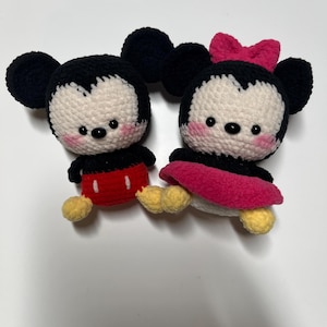 Mickey & Minnie Mouse Amigurumi