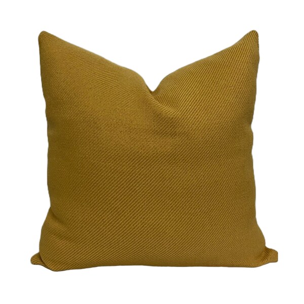 Mustard Yellow Pillow Etsy