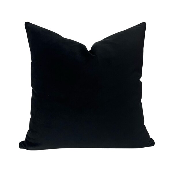 Black Couch Pillow Etsy