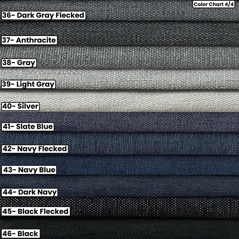 Linen Throw Pillow Cover with Piping – 46 Colors Available image 6