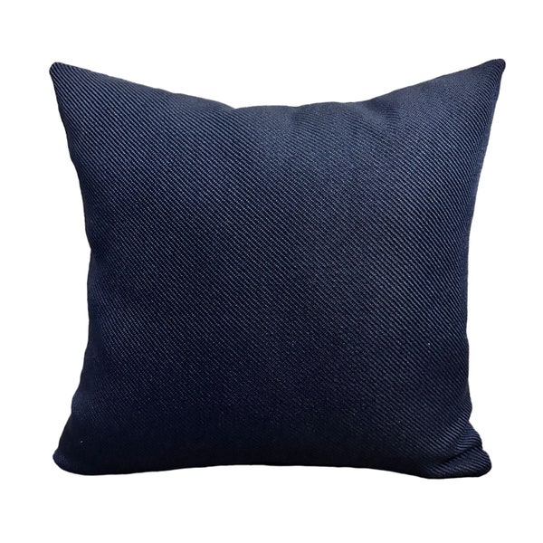 Navy Throw Pillow Etsy