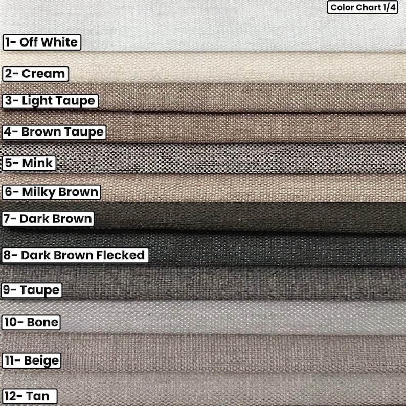 Linen Throw Pillow Cover with Piping – 46 Colors Available image 3