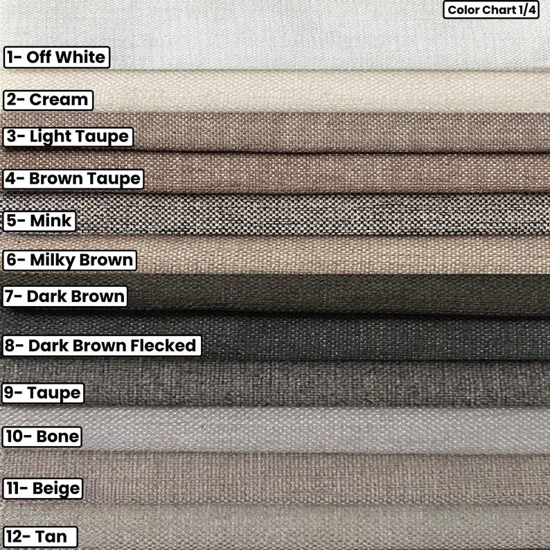 Round Linen Pillow Cover with Piping – Thick Linen Fabric image 2