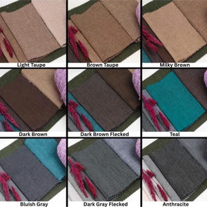 Any Size Linen Throw Pillow Covers, Decorative Pillows for Livingroom Couch, Euro Sham Covers, Solid Linen Cushion Case, Linen Lumbar Pillow image 15