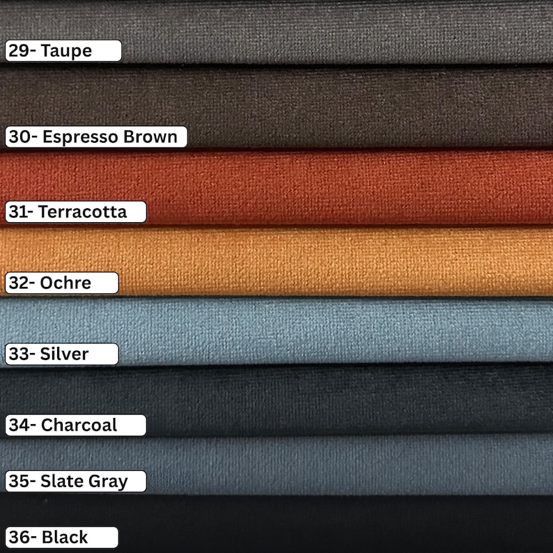 Velvet Pillow Cover – Soft Velvet, 37 Colors & Custom Sizes image 6