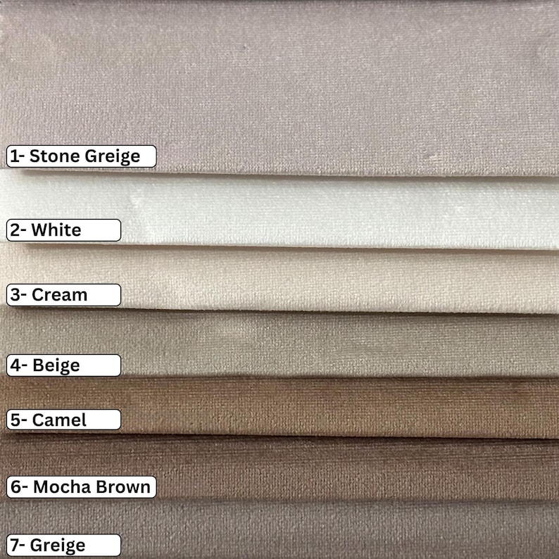 Velvet Pillow Cover – Soft Velvet, 37 Colors & Custom Sizes image 3