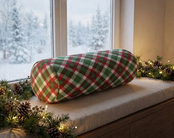 Weihnachts-Nackenkissen – Weihnachtsmuster, 8 Farben & Sondergrößen