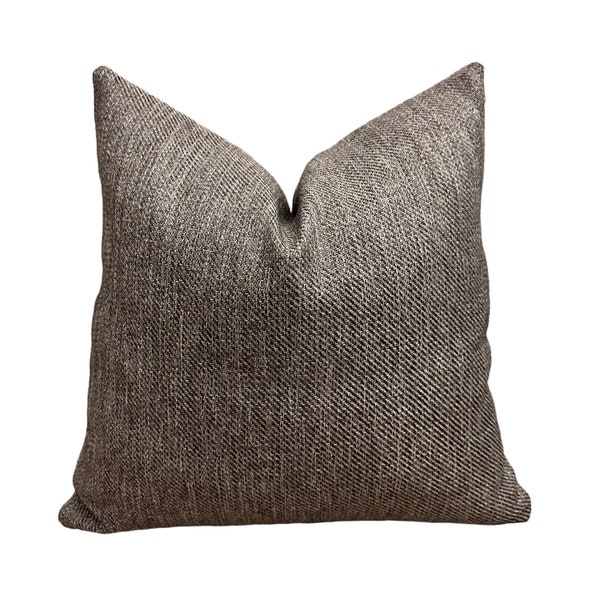 Brown Throw Pillow Etsy