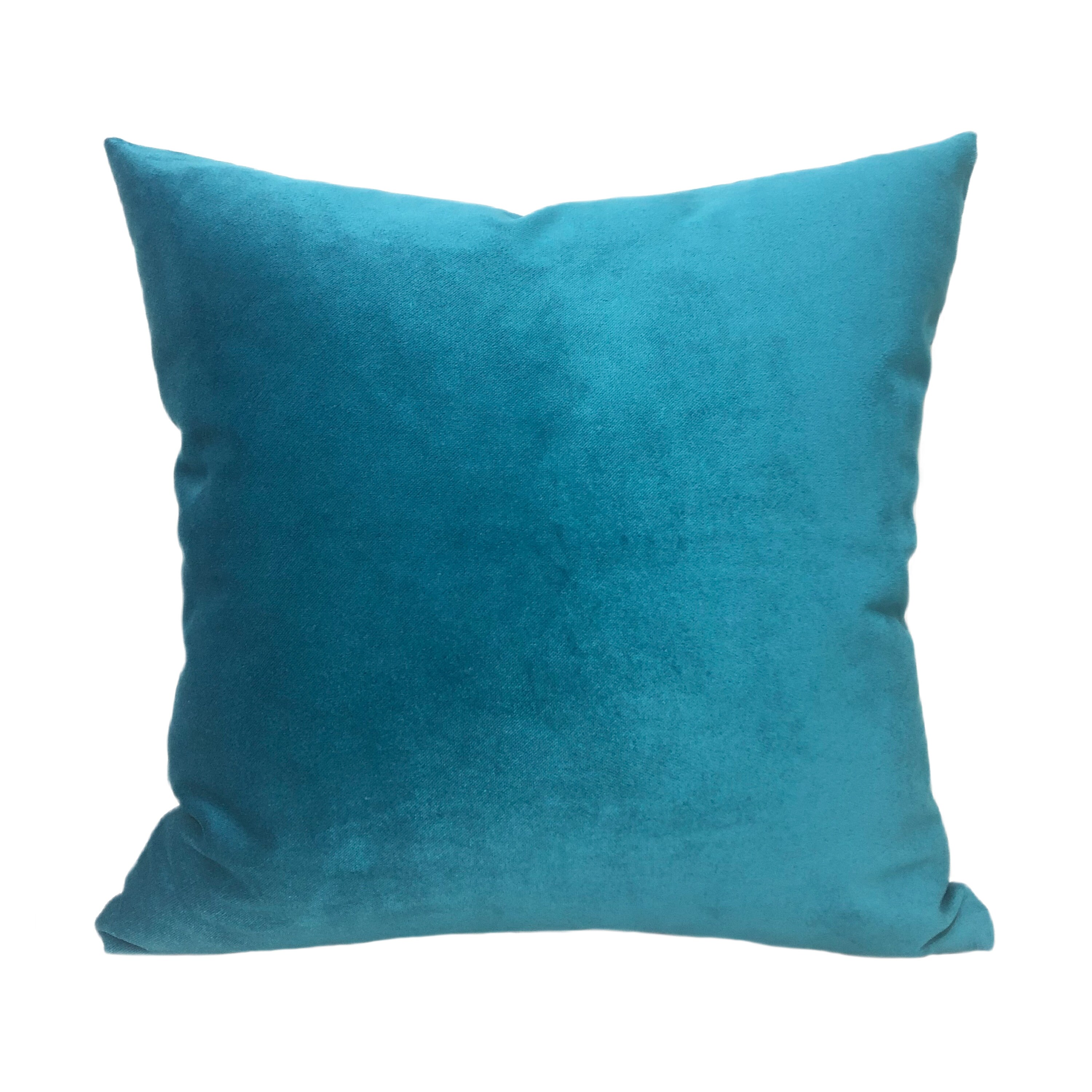 Any Size Turquoise Velvet Pillow Cover/teal Velvet Throw Etsy