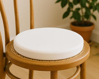 Runder Kisseneinsatz, Memory-Schaum-Kissenfüllung, Benutzerdefiniertes kreisförmiges Kissen, feste oder weiche Füllung, 41 Größenoptionen, Sitz- oder Bodennutzung