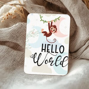 Cartes bébé jalon, cartes jalon, cadeau baby shower
