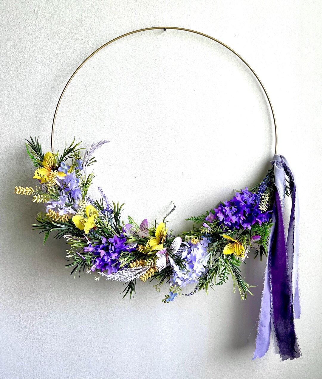 Large Spring Wreath - Etsy