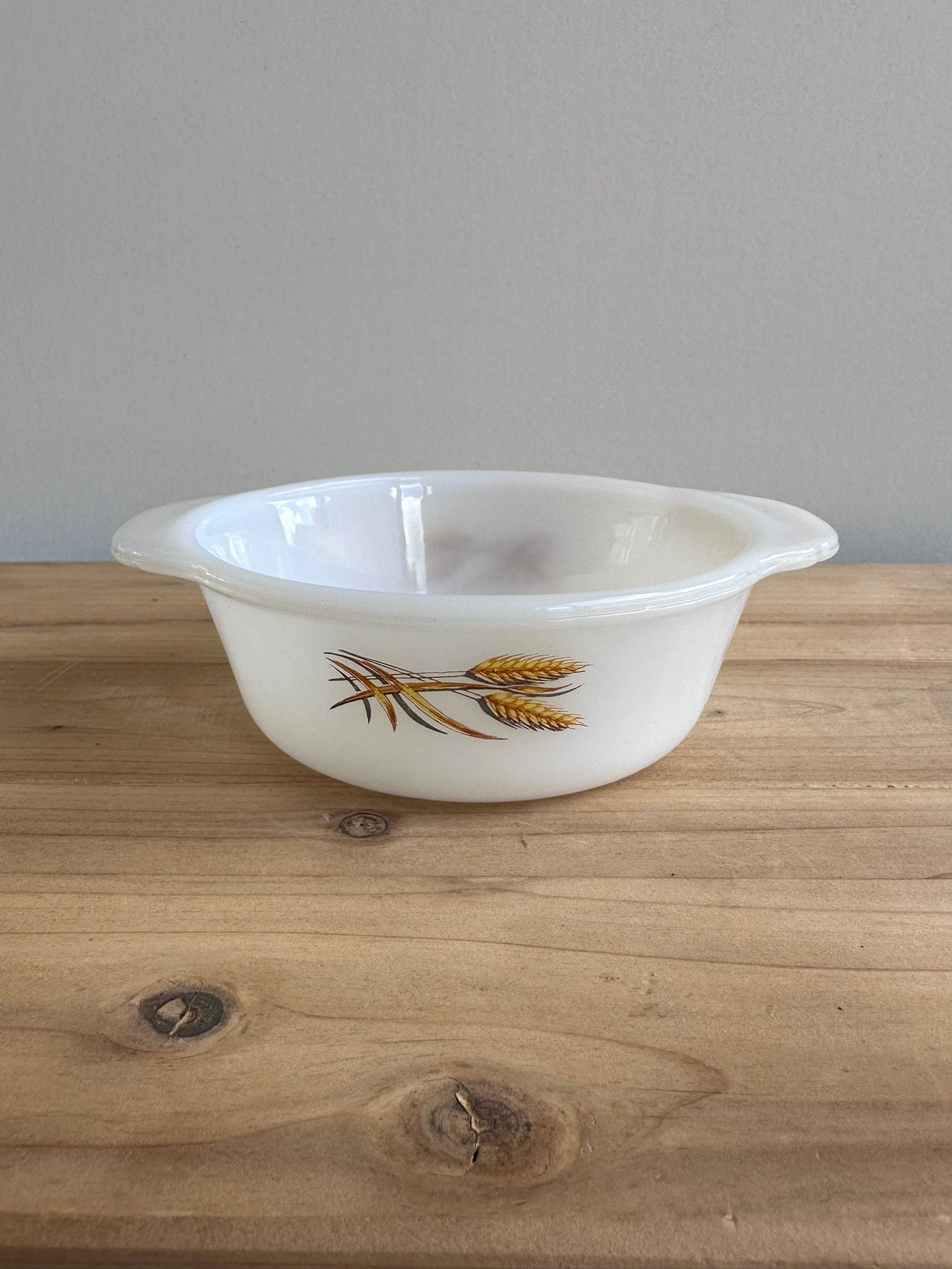 Fire King Wheat Bowl - Etsy
