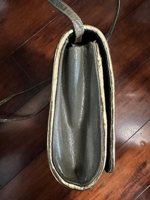 La Regale Handbag Black Straw Shoulder Cross Body… - image 7