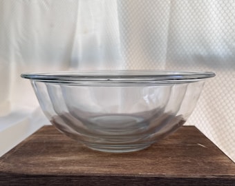 Pyrex Clear Nesting Rührschüsseln, 3er-Set, 1 Qt, 1,5 Qt, 2,5 Qt, USA # 322 H, 323 H, 325 H