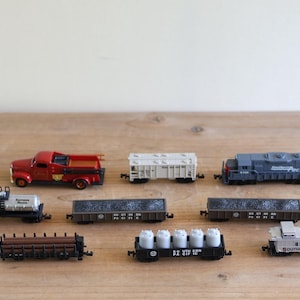 Southern Pacific Cars N Scale / Vintage Replacement Train Components / SOLD INDIVIDUALLY