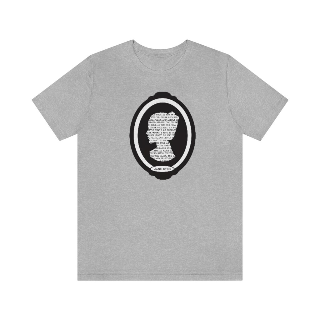 Jane Eyre Cameo Broochpoor, Obscure, Plain, and Little Quote