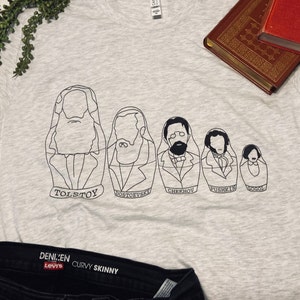 Russian Writers Nesting Dolls, Leo Tolstoy, Fyodor Dostoevsky, Anton Chekhov, Literary Gift, Writer Gift, Russian literature