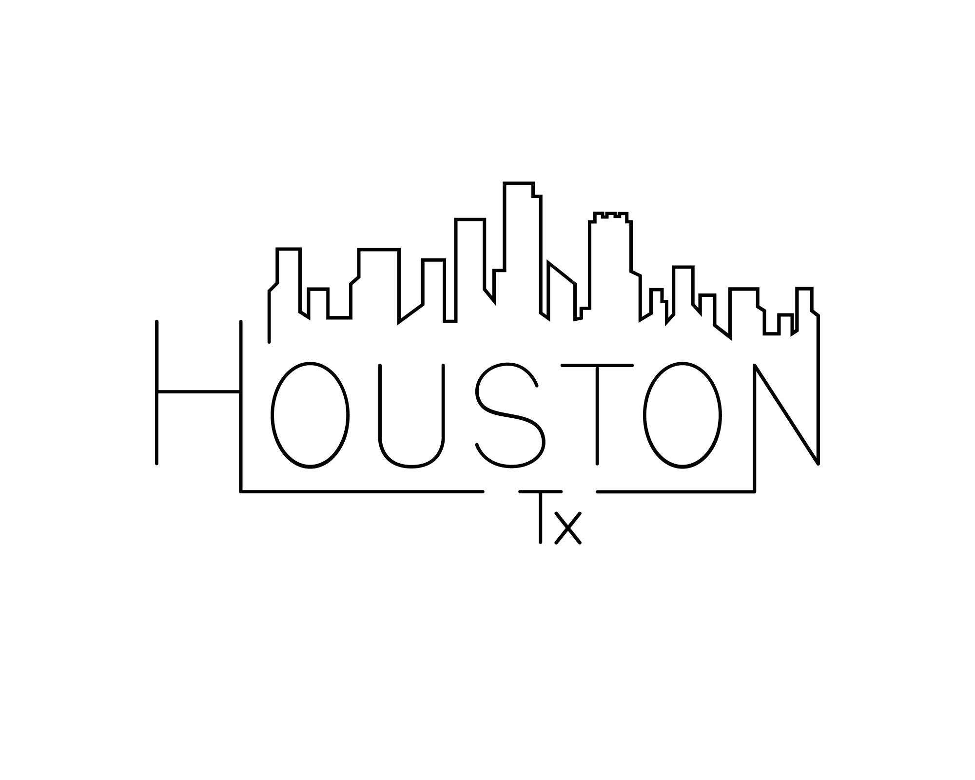 Houston Skyline, Houston Svg, Houston Png, Houston Svg File, Houston