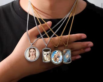 Collar con foto personalizado / Joyería con foto personalizada