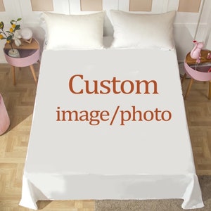 Custom Semi Fitted/flat Sheet Any Style/size/color Easy Tuck in