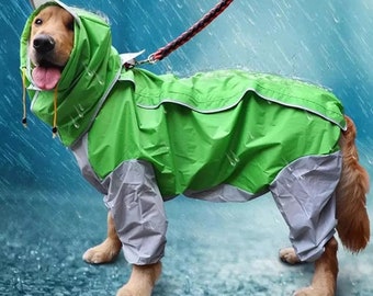 medium dog raincoat