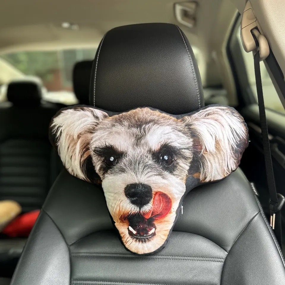 Dog clearance car pillow