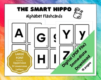Alphabet Flashcards: For all children and English learners