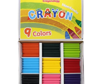 450 Bulk Unwrapped Crayons for Classroom | Teacher Supplies | Non-Toxic Wax Crayons | Party & Event Crayons