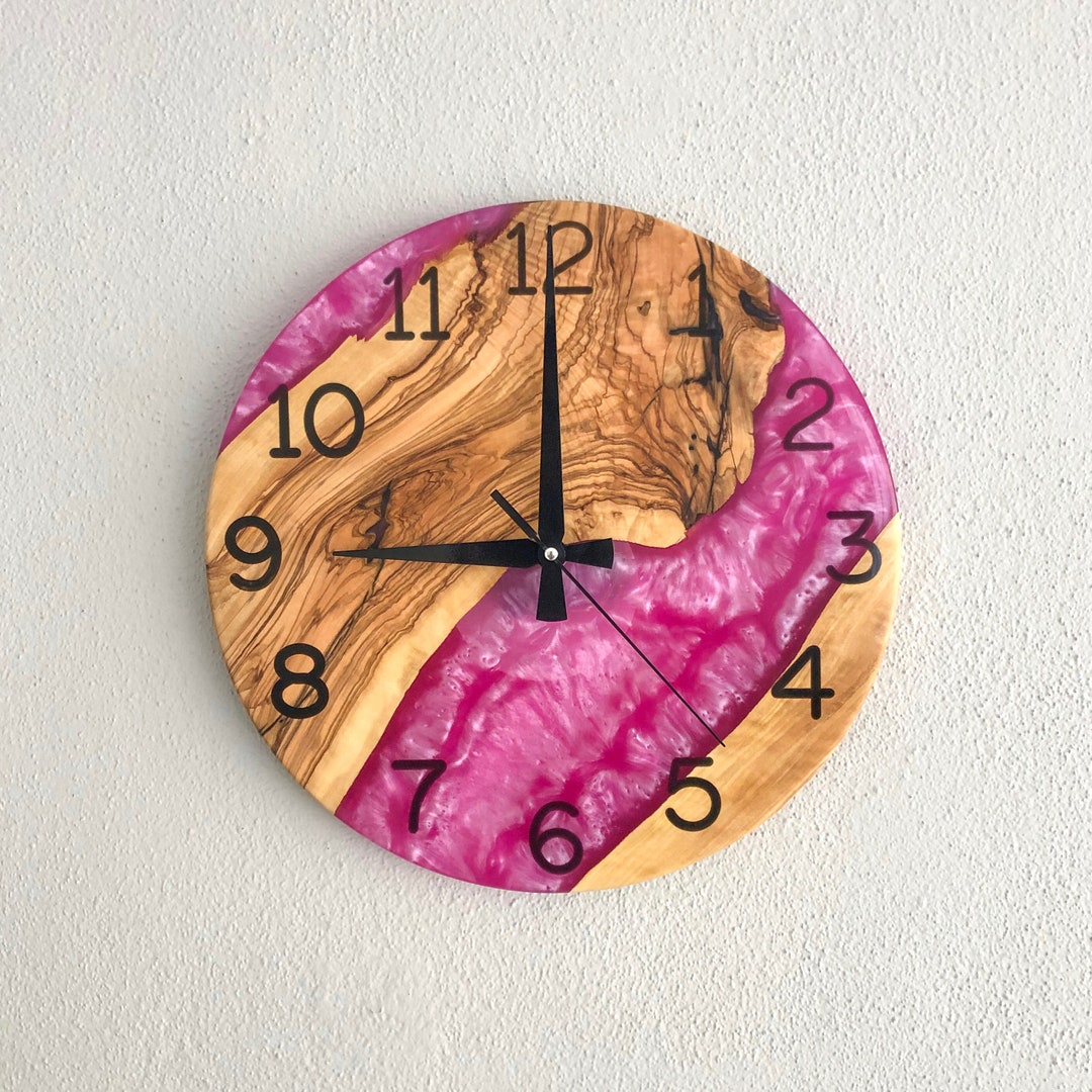 Wall Clock Made Of Olive Wood Home Decor Wall Clock Wood Etsy wall-clock-made-of-olive-wood-home-decor-wall-clock-wood-etsy
