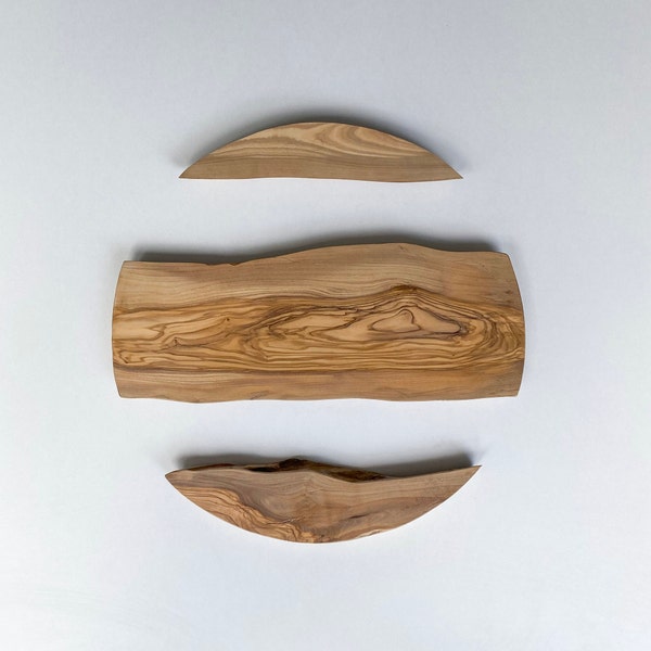 Olive wood slabs for DIY wood art | Live edge wood slab | Raw edge wood slab | Round Olive Wood | Live edge slab unfinished, Olive wood slab