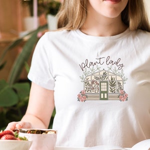 Plant Shirt, Plants Shirt, Gardening Gift, Houseplant Shirt, Gardening Shirt, Plant Mom, Plant Lovers Print,Plant Lady Shirt,Botanical Shirt