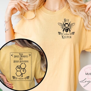 Beekeeping Shirt, Beekeeper Shirt, Bee Shirt, Bee Gift Idea, Bee Lover Gift Ideas, Queen Bee Shirt, I'm A Keeper T-Shirt, Beekeeping T-Shirt