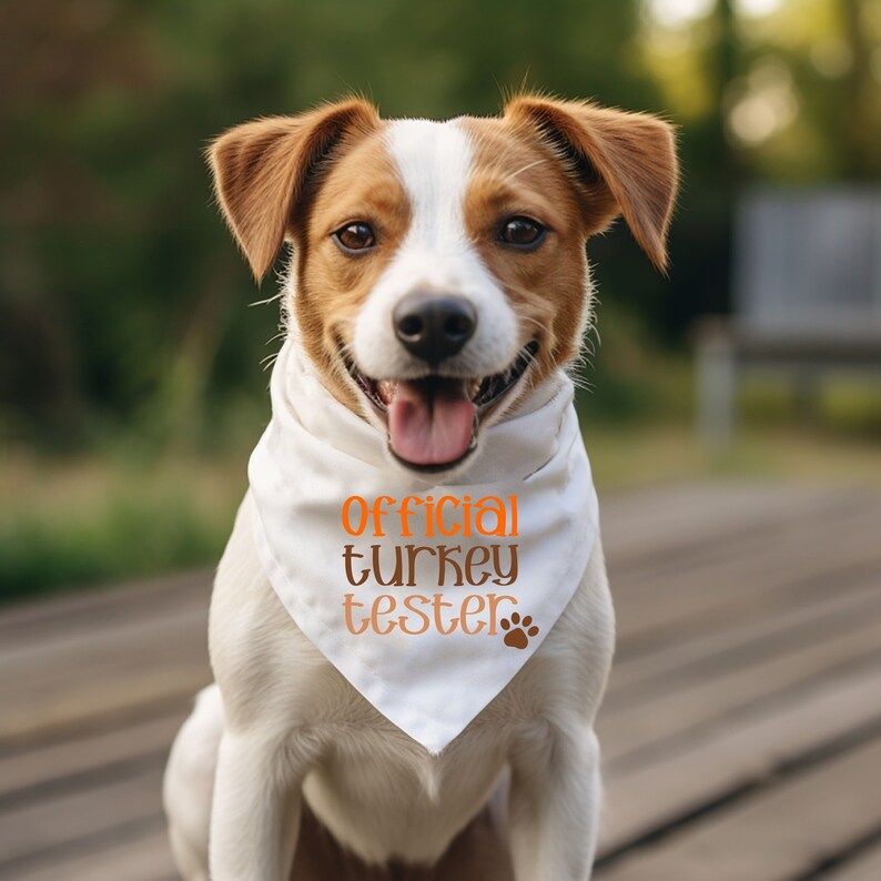 Fall Dog Bandana - Thanksgvng Dog Bandana - Turkey Day Dog Bandana Fall Dog Bandana - Thanksgvng Dog Bandana - Turkey Day Dog Bandana