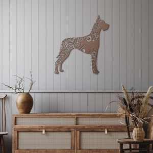 Great Dane Wall Art, Metal Great Dane Sign, Great Dane Home Decor, Great Dane Art, Great Dane Gifts, Great Dane Wall Decor, Great Dane Dog