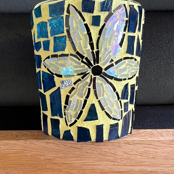 Mosaic Candle Holder Etsy
