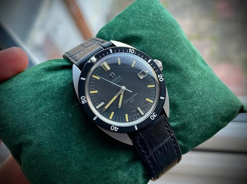 Vintage Omega Seamaster 120m Date 