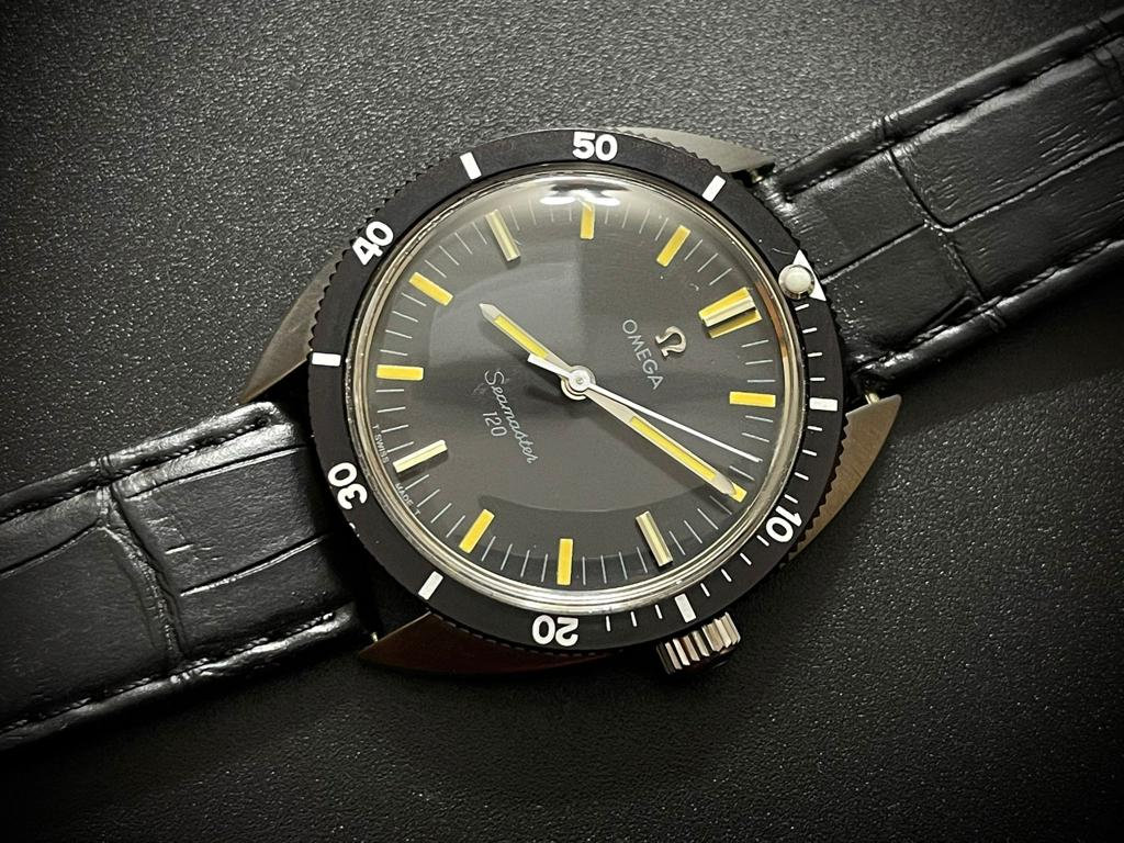 Vintage Omega Seamaster 120m Date 