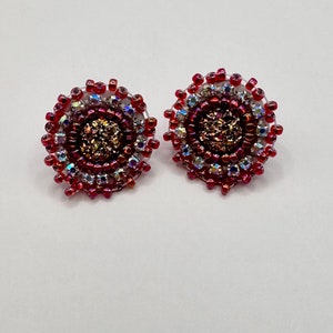 Mini firelight stud earrings