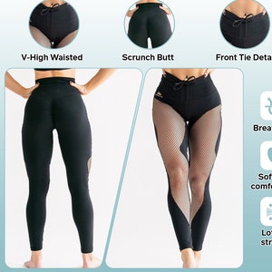 Women's Capri Leggings Mesh Patchwork Tummy Control Butt Lift Yoga Fitness  Gym Workout Capri Leggings Bottoms Black Mesh Spandex Sports Activewear  Stretchy Skinny 2024 - $7.49