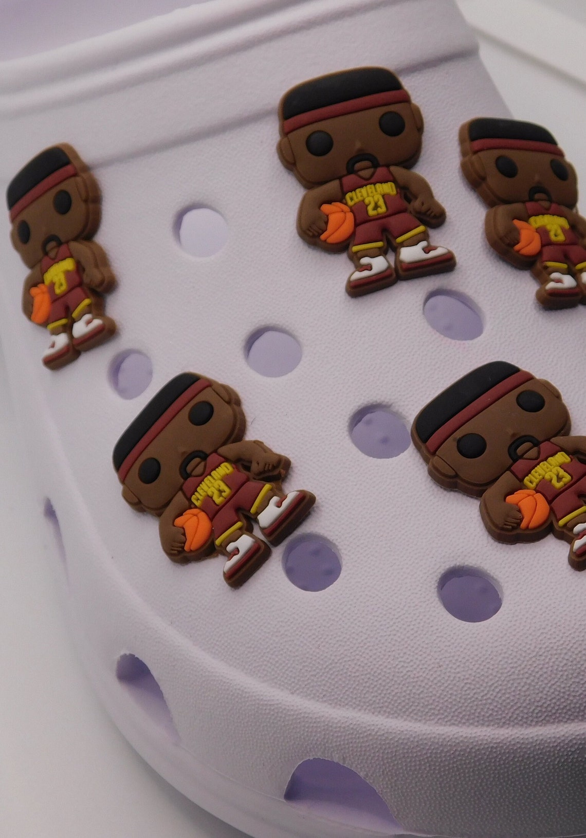 Basket Ball Crocs Charm Steph Curry Croc Charm Sports Croc Etsy