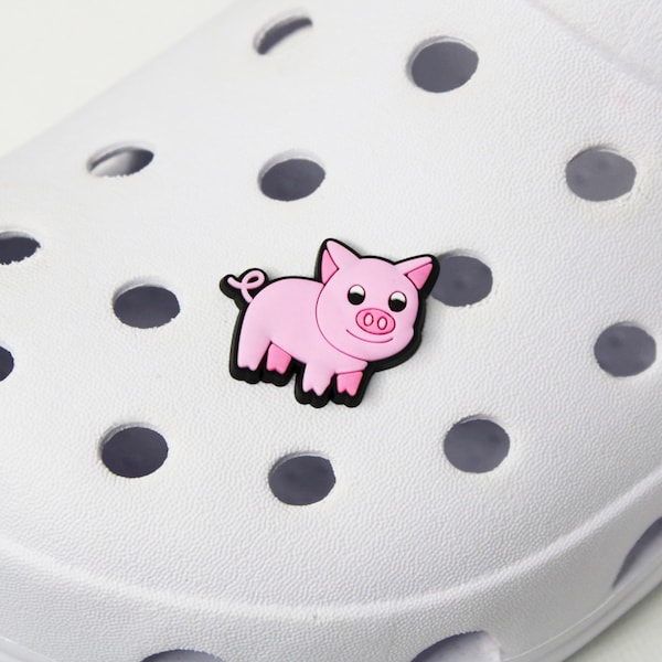 Pig Croc Charm