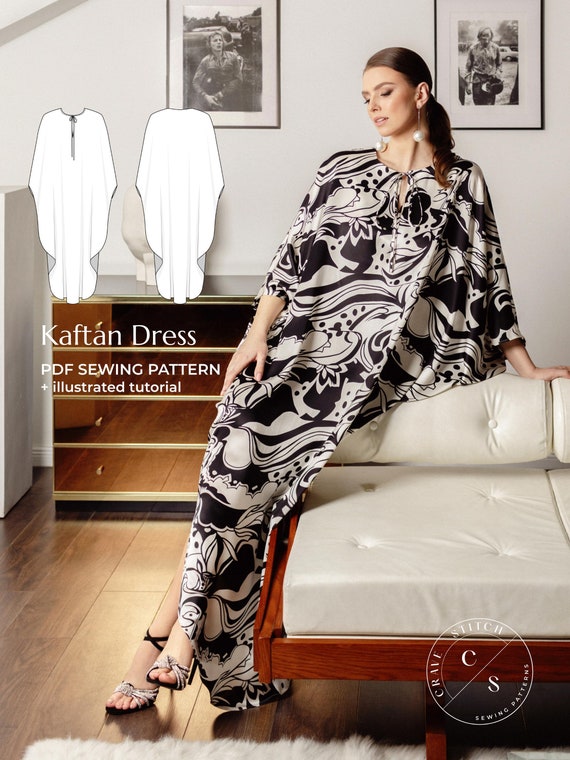 Kaftan patterns plus size discount