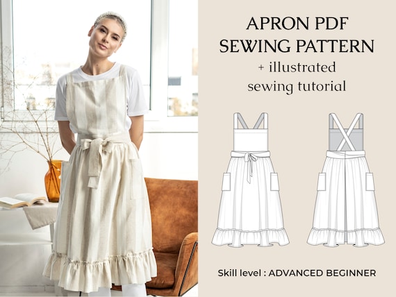 Mommy & Mia Apron PDF Pattern - Sew Much Ado