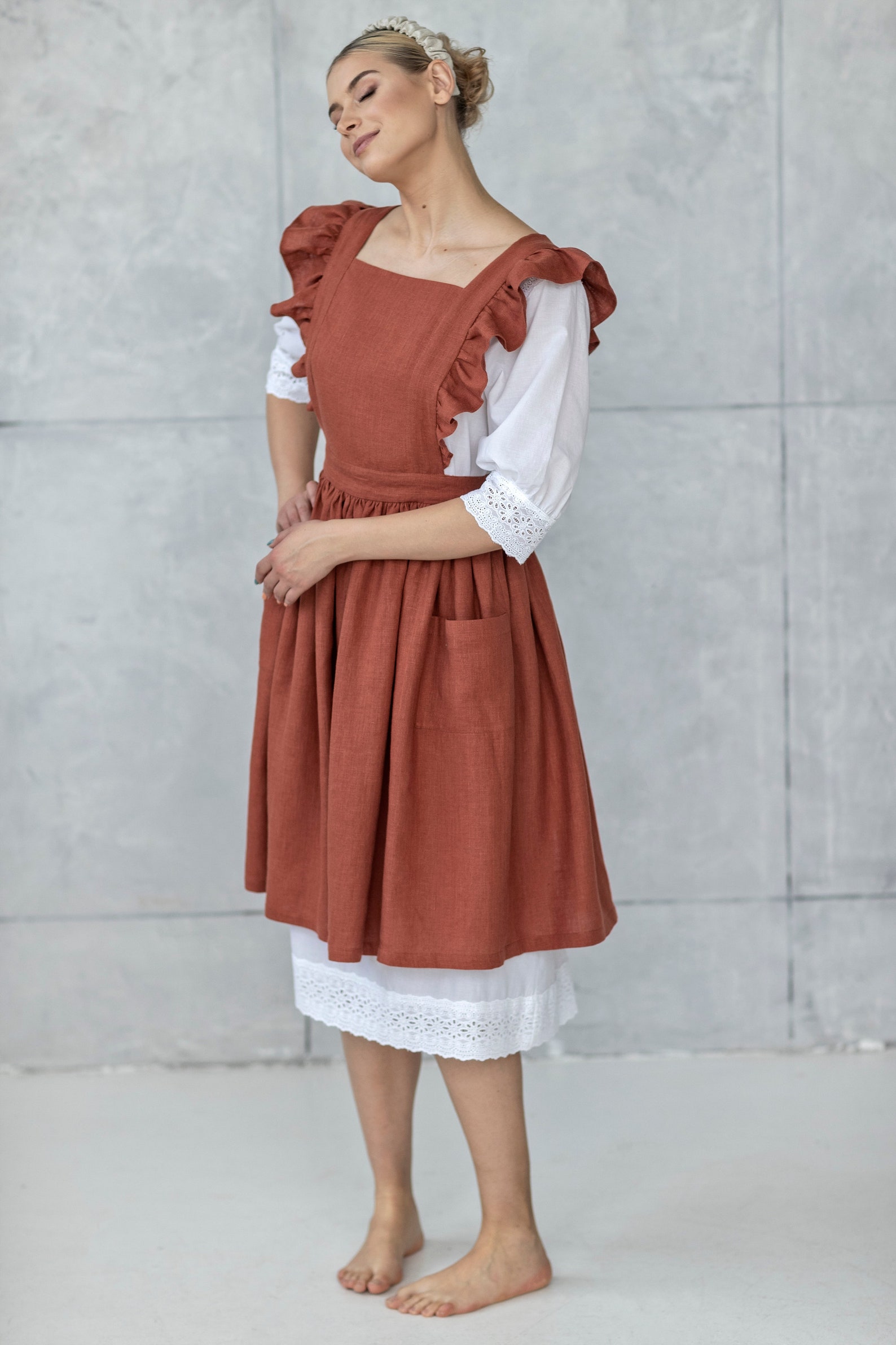 PDF Sewing Pattern Apron / Pinafore Patterns Plus Size / Etsy PDF Sewing Pattern Apron / Pinafore Patterns Plus Size / Etsy