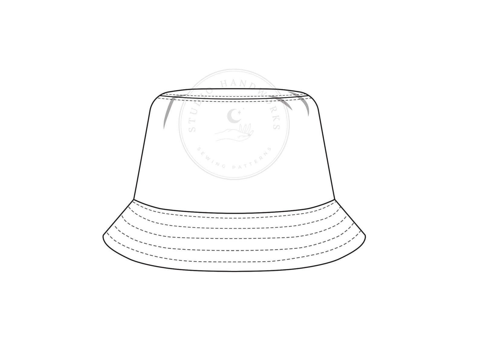 Bucket Hat Sewing Pattern PDF / Easy Sun Hat Tutorial / DIY Etsy