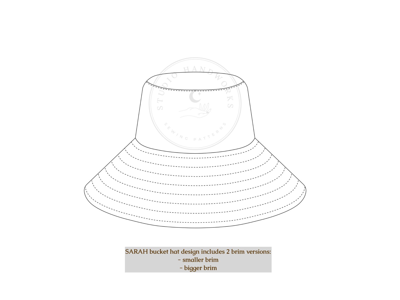 Bucket Hat Sewing Pattern PDF / Easy Sun Hat Tutorial / DIY Etsy
